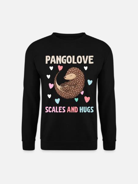 Pangolins and pangolins of pangolins - Unisex Sweatshirt - black