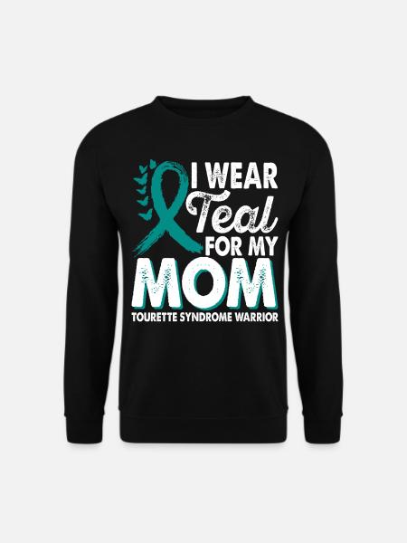 Wear teal for the - Unisex Sweatshirt - black