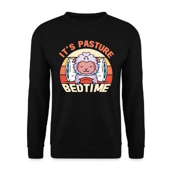 Farmer Farmer Lamb Farmer Sleep Country Egg Sheep - Unisex Sweatshirt - black - Front - Alina (178cm) & Michal (187cm)