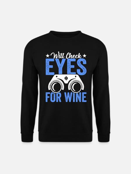 L’ophtalmologiste ouvrira les yeux - Sweat-shirt Unisexe - noir