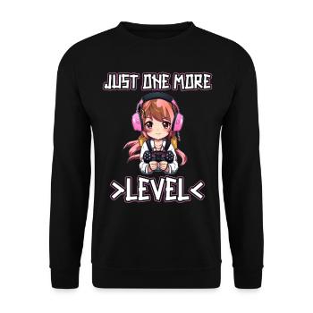 Gaming Console PC Gamer Girl Gamer Girl - Unisex Sweatshirt - black - Front - Alina (178cm) & Michal (187cm)