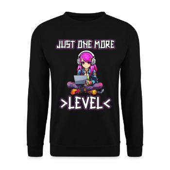 Gaming Console PC Gamer Girl Gamer Girl - Unisex Sweatshirt - black - Front - Alina (178cm) & Michal (187cm)