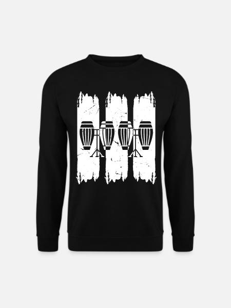 Conga Drums Conga Instruments - Unisex Sweatshirt - black