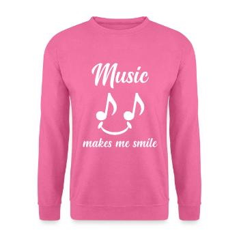 Karaoké Chant Professeur de chant Citations musicales - Sweat-shirt Unisexe - rose - Devant