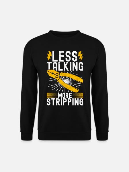 Electrician Electronics Technician - Unisex Sweatshirt - black
