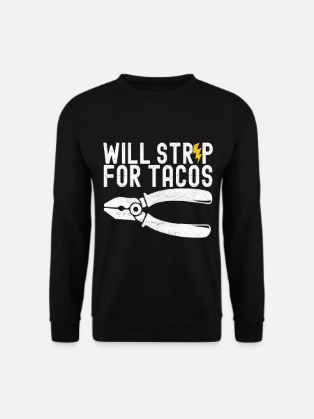 Electrician Electronics Technician - Unisex Sweatshirt - black