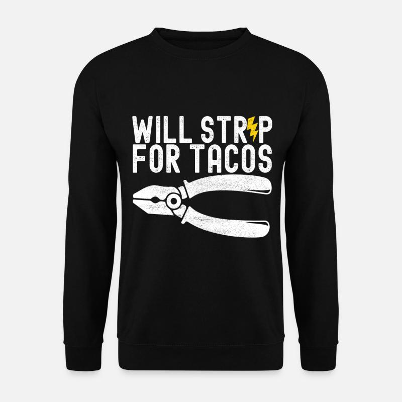 Electrician Electronics Technician - Unisex Sweatshirt - black