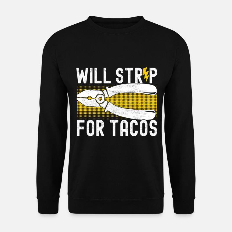 Electrician Electronics Technician - Unisex Sweatshirt - black