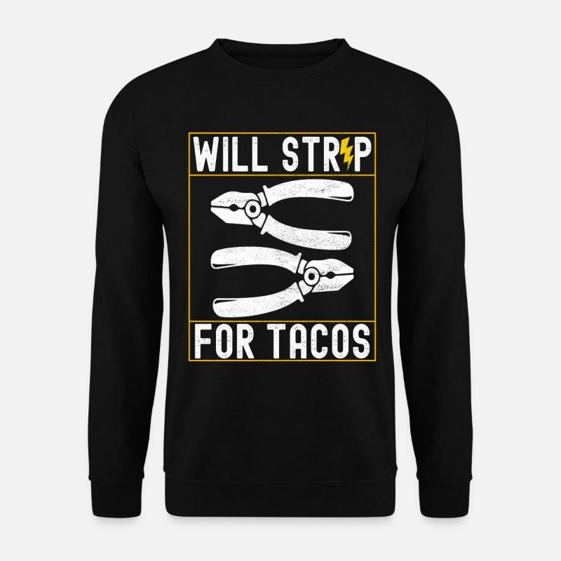 Electrician Electronics Technician - Unisex Sweatshirt - black