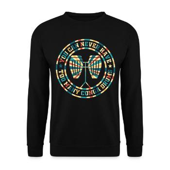 Joueur de conga - Vous ne pouvez jamais avoir trop de Conga D - Sweat-shirt Unisexe - noir - Devant - Alina (178cm) & Michal (187cm)
