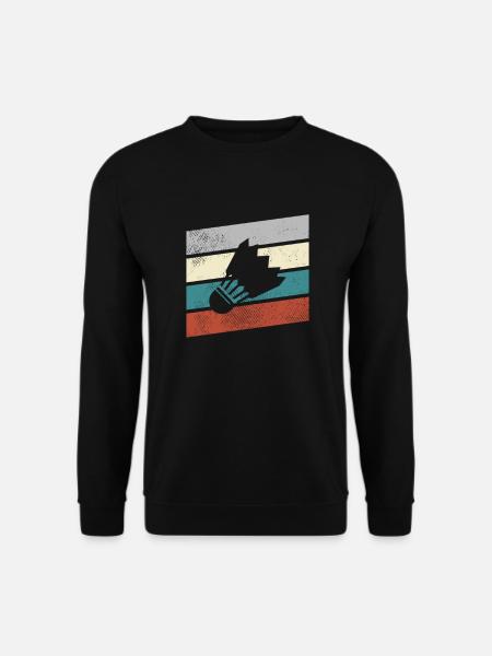 Federball Retro - Unisex Pullover - Schwarz