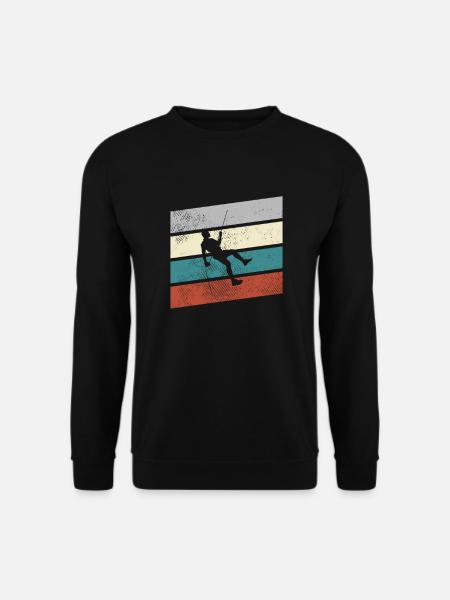 Escalade Rétro - Sweat-shirt Unisexe - noir