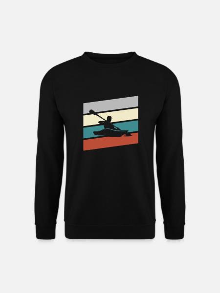 Canoe Retro - Unisex Sweatshirt - black