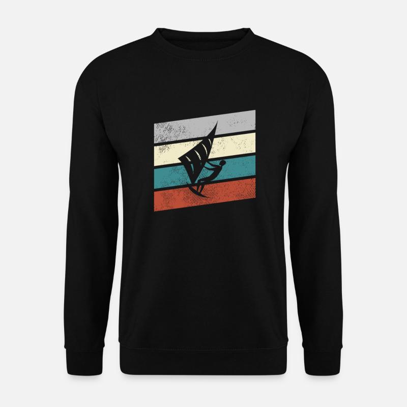 Kite Retro - Unisex Sweatshirt - black