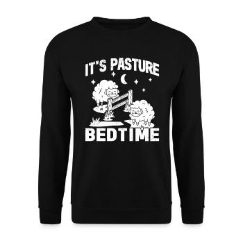 Farmer Farmer Lamb Farmer Sleep Country Egg Sheep - Unisex Sweatshirt - black - Front - Alina (178cm) & Michal (187cm)