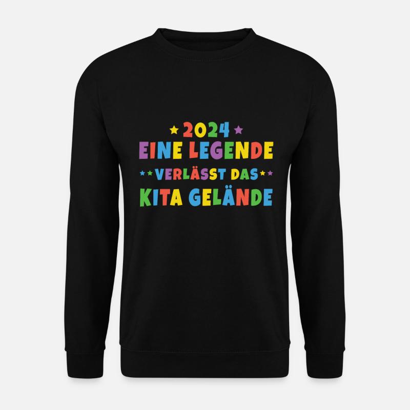 2024 Eine Legende Kita Absolvent - Unisex Pullover - Schwarz