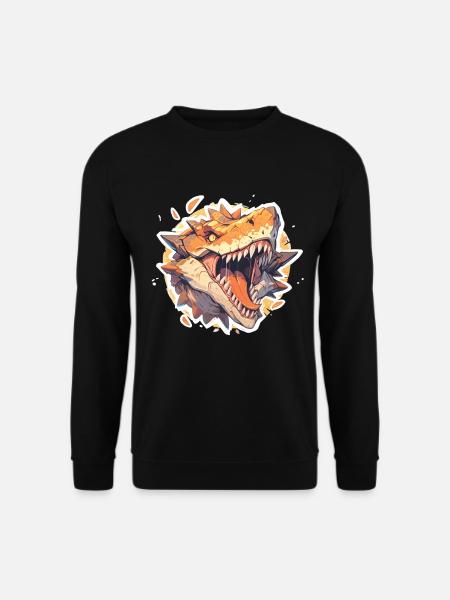 Dinosaur TRex - Unisex Sweatshirt - black