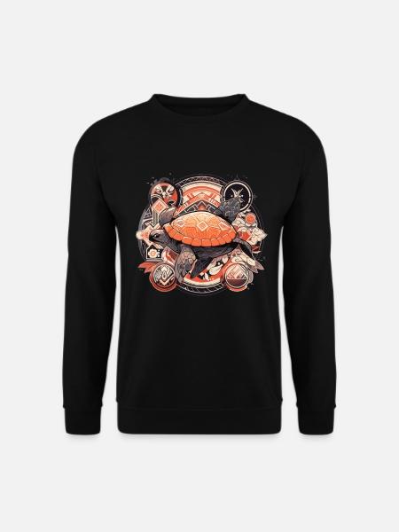 Turtle - Unisex Sweatshirt - black
