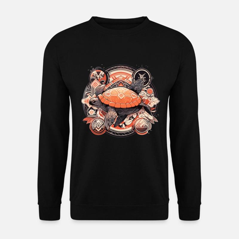 Turtle - Unisex Sweatshirt - black