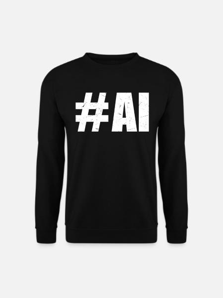 #AI - AI Artificial Intelligence - Unisex Sweatshirt - black