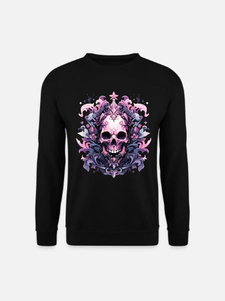 Skull Skull Skulls Skull Skeleton - Unisex Sweatshirt - black