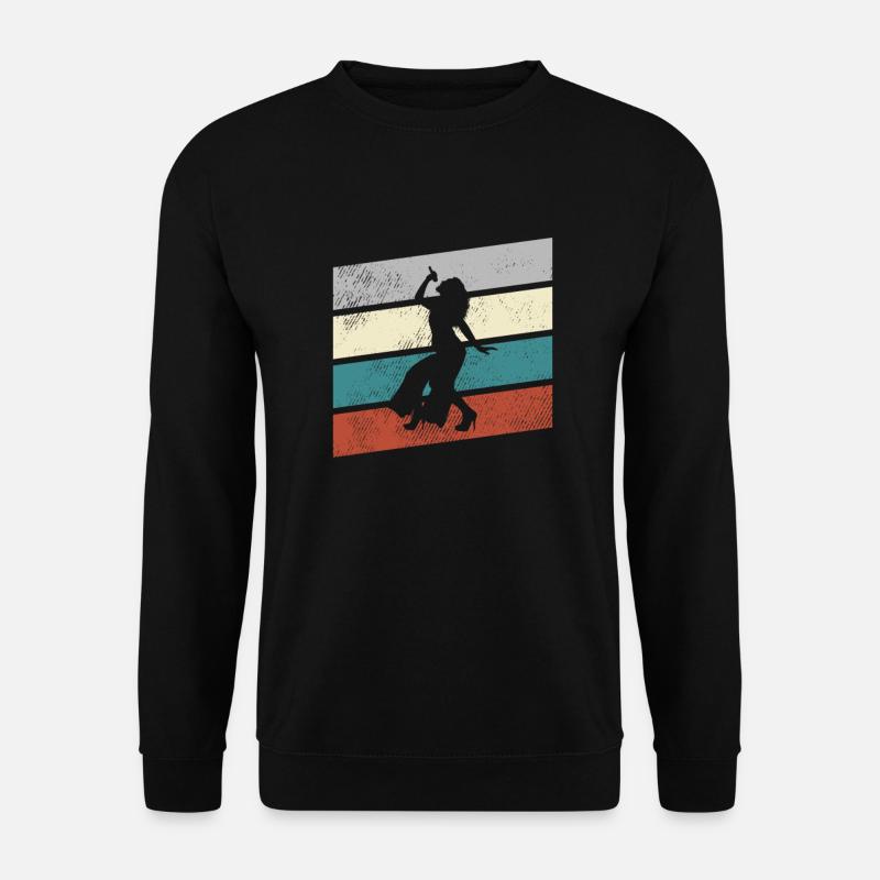 Singing Retro - Unisex Sweatshirt - black