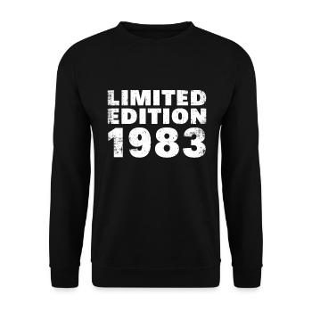 Édition limitée 1983 - 40e anniversaire - Sweat-shirt Unisexe - noir - Devant - Alina (178cm) & Michal (187cm)