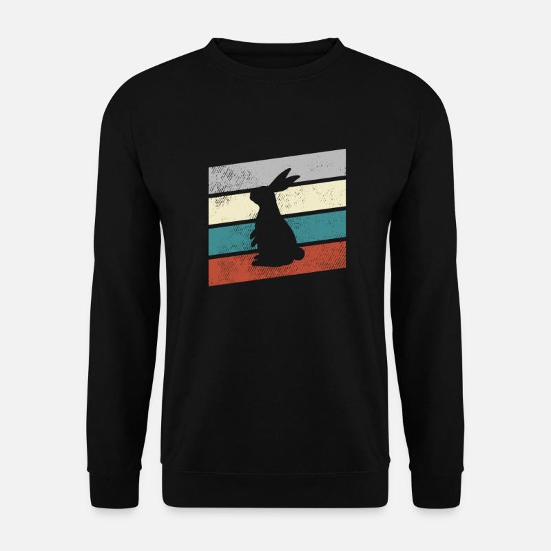 Rabbit Retro - Unisex Sweatshirt - black