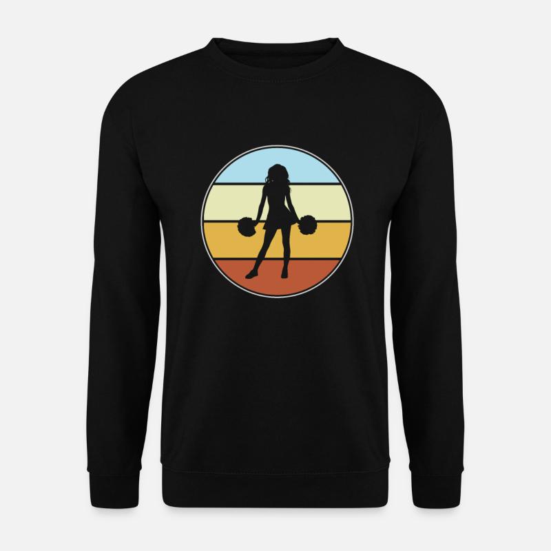 cheerleading retro - Unisex Sweatshirt - black