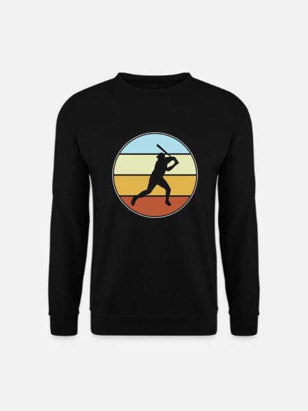 Baseball Retro - Unisex Sweatshirt - black