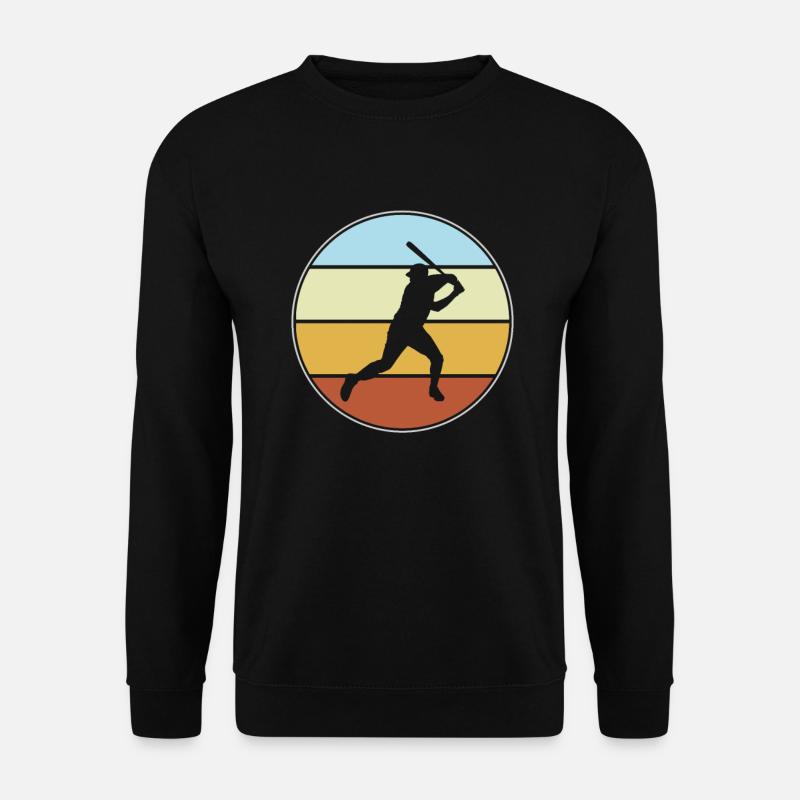 Baseball Retro - Unisex Sweatshirt - black