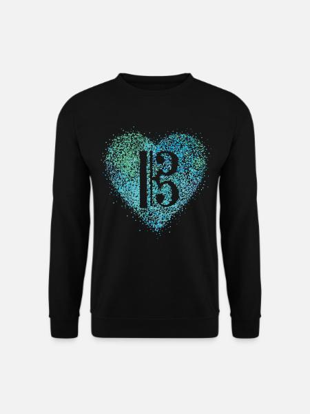 Violaschlüssel Notenschlüssel Viola Musiklehrer - Unisex Pullover - Schwarz