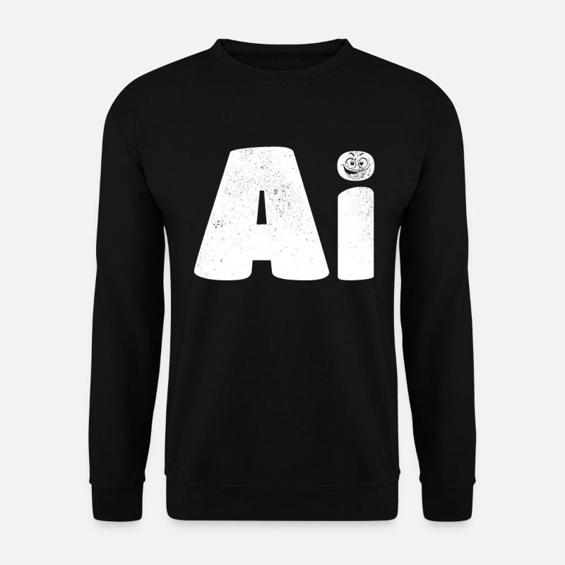 AI Artificial Intelligence & AI Robotics - Unisex Pullover - Schwarz