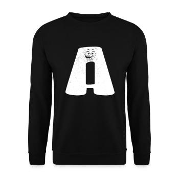 AI Robotics - AI Intelligence artificielle - Sweat-shirt Unisexe - noir - Devant - Alina (178cm) & Michal (187cm)