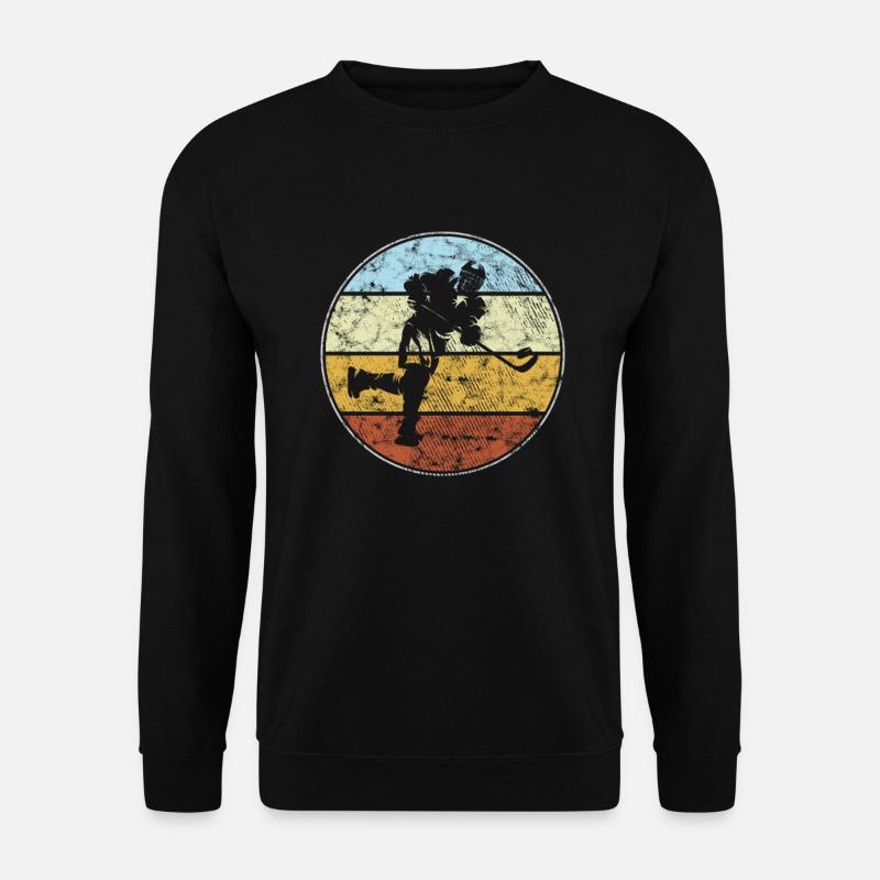 Ice Hockey Retro - Unisex Sweatshirt - black