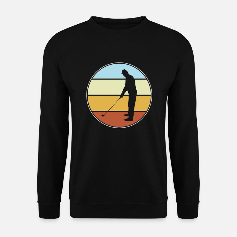 Golf Retro - Unisex Sweatshirt - black