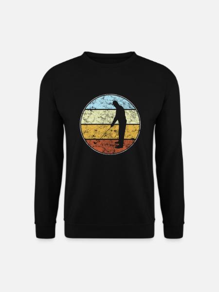 Golf Retro - Unisex Sweatshirt - black