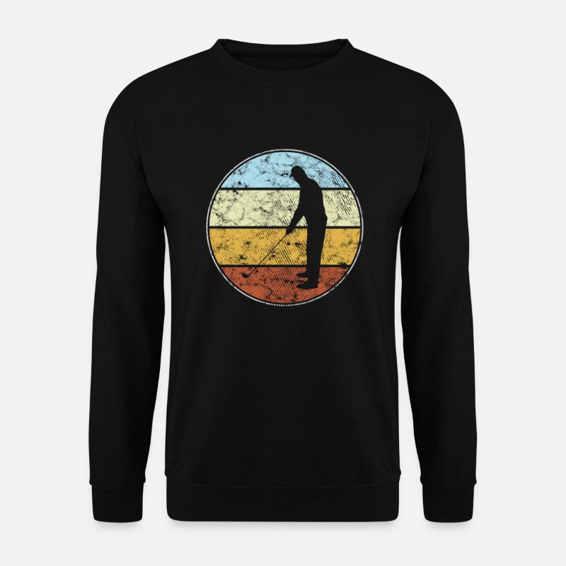Golf Retro - Unisex Sweatshirt - black