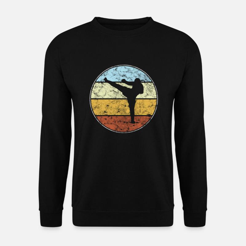 MMA Retro - Unisex Pullover - Schwarz