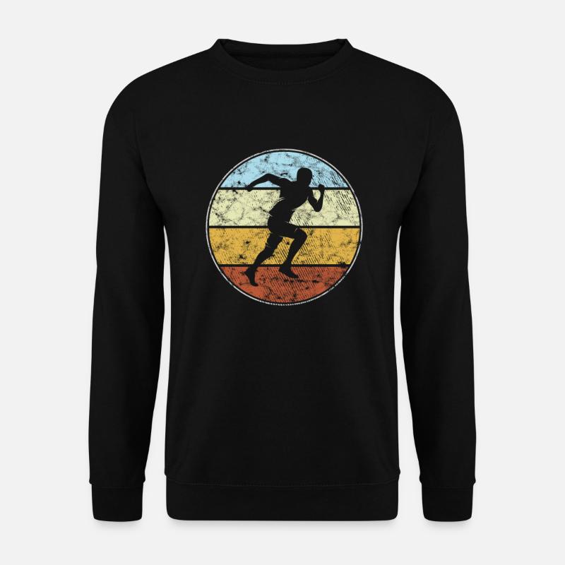 Jogging Retro - Unisex Sweatshirt - black