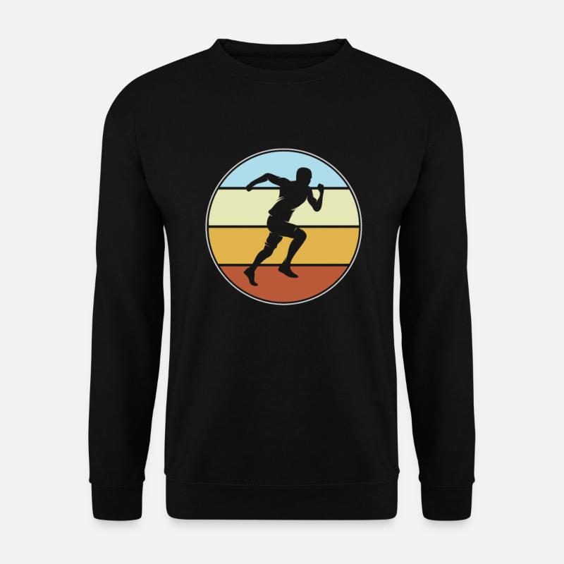 Jogging Retro - Unisex Sweatshirt - black