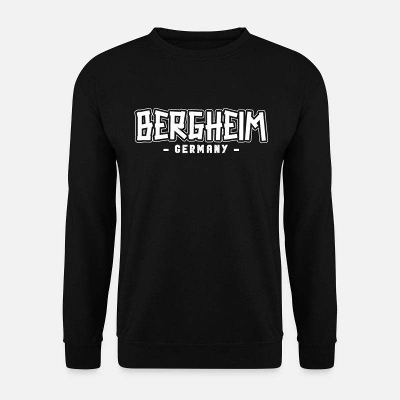 Bergheimerin Bergheimer Bergheim - Unisex Sweatshirt - black