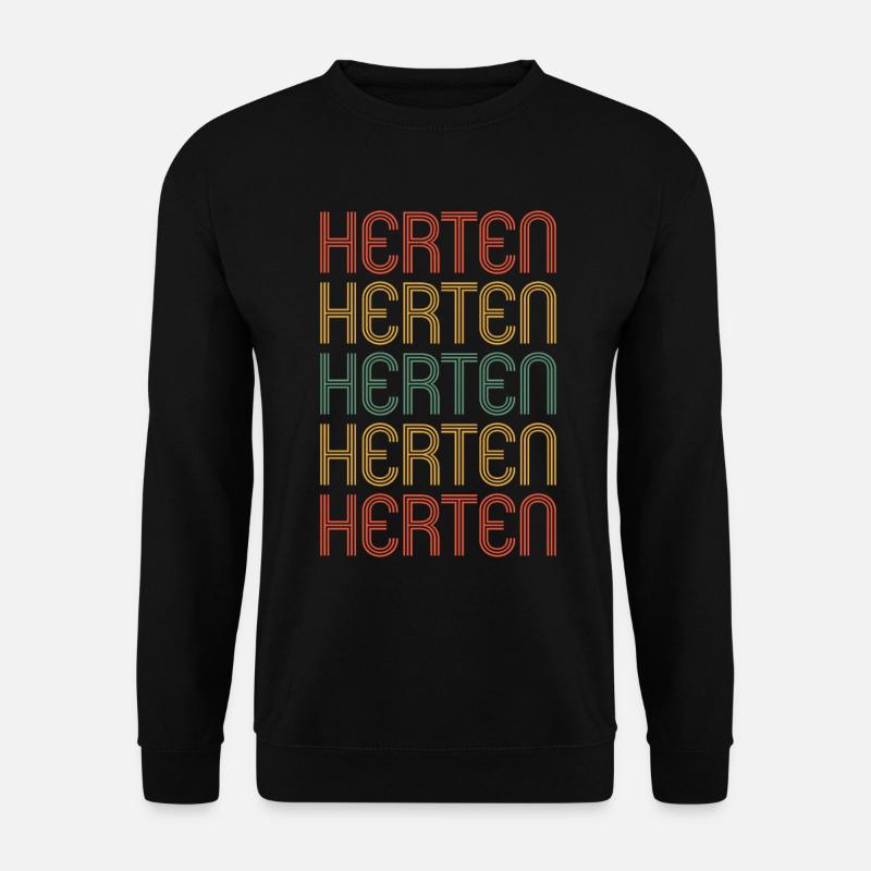 Hertenerin Hertener Herten - Unisex Sweatshirt - black