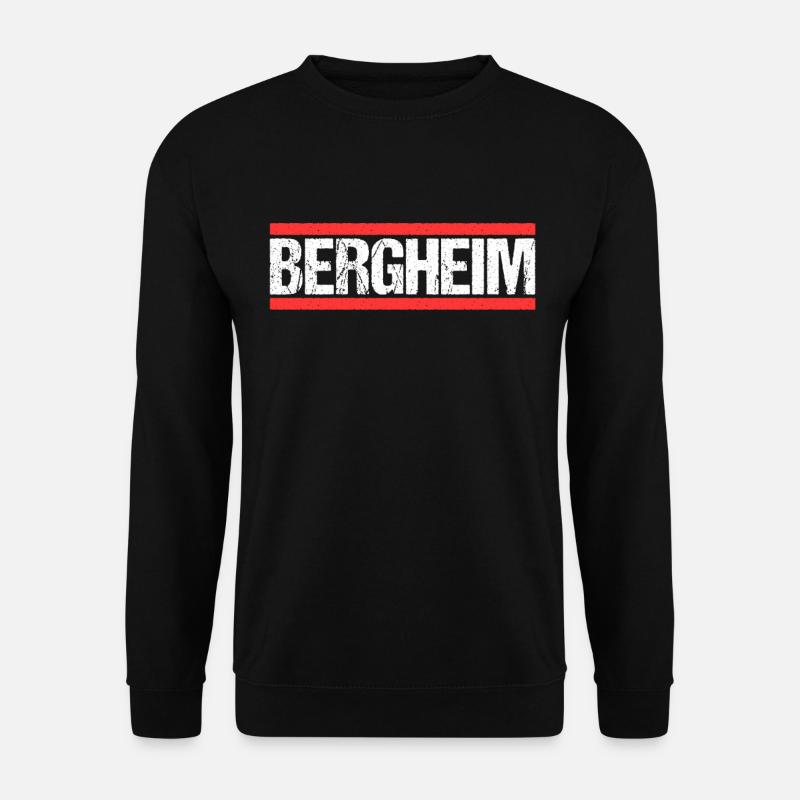 Bergheimerin Bergheimer Bergheim - Unisex Sweatshirt - black
