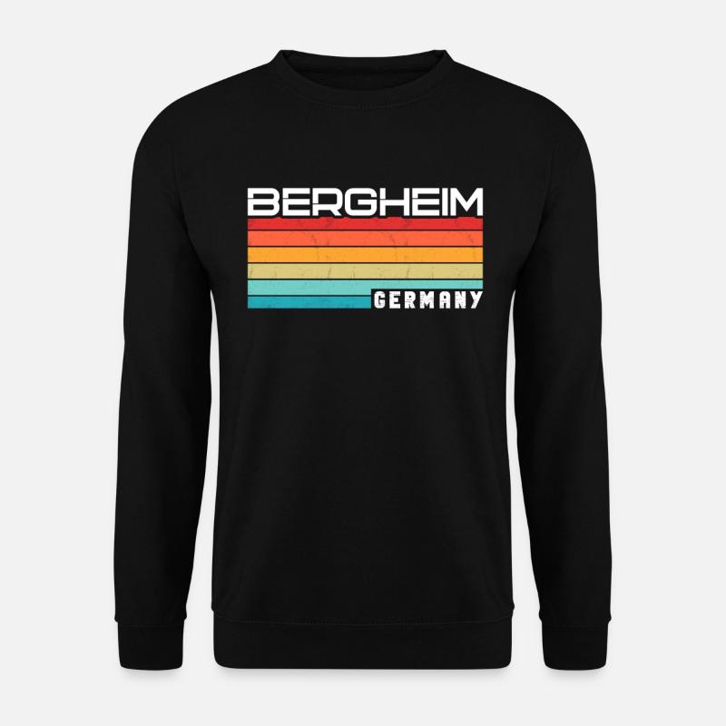 Bergheimerin Bergheimer Bergheim - Unisex Sweatshirt - black