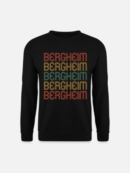 Bergheimerin Bergheimer Bergheim - Unisex Sweatshirt - black