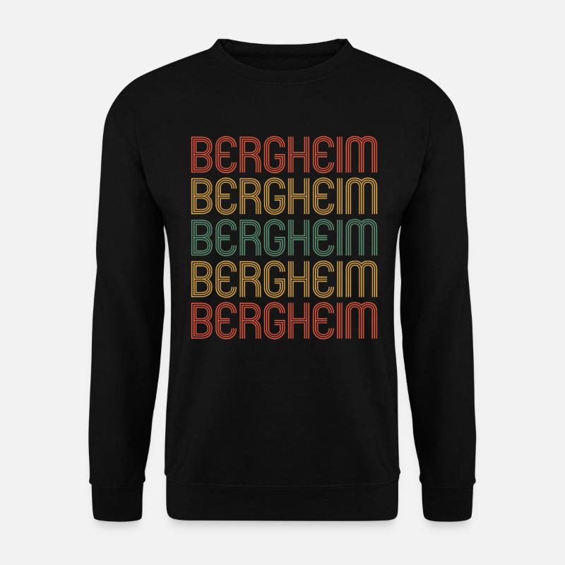 Bergheimerin Bergheimer Bergheim - Unisex Sweatshirt - black
