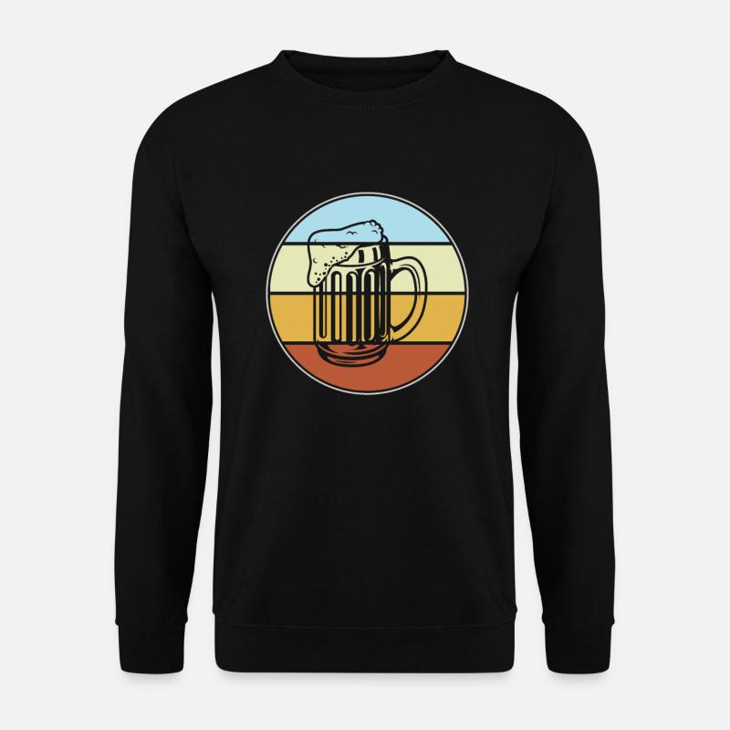 Beer Retro - Unisex Sweatshirt - black