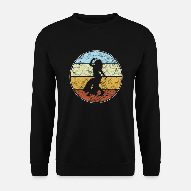 Singen Retro - Unisex Pullover - Schwarz