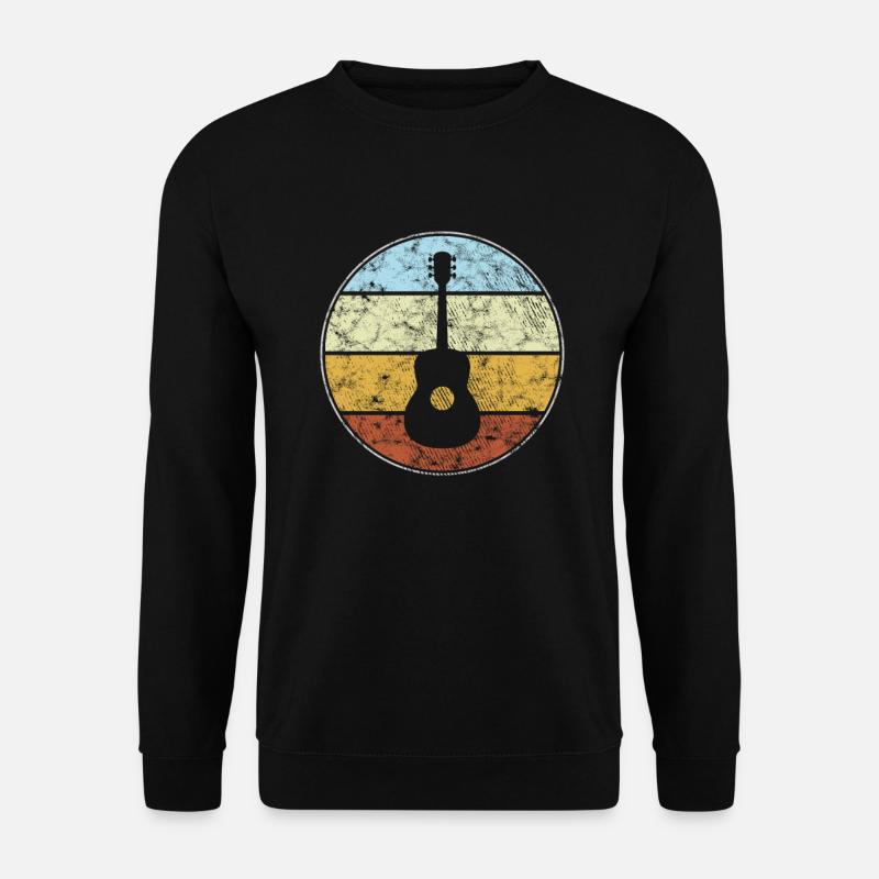 Guitar Retro - Unisex Sweatshirt - black